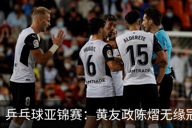 乒乓球亚锦赛：黄友政/陈熠无缘冠军获银牌